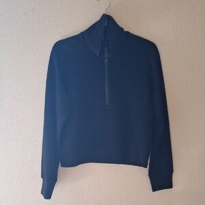 Black Half-Zip Sweater